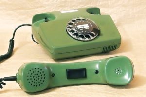 telefon Kriklan rotacni ciselnice staré TELEFONY - sbírka