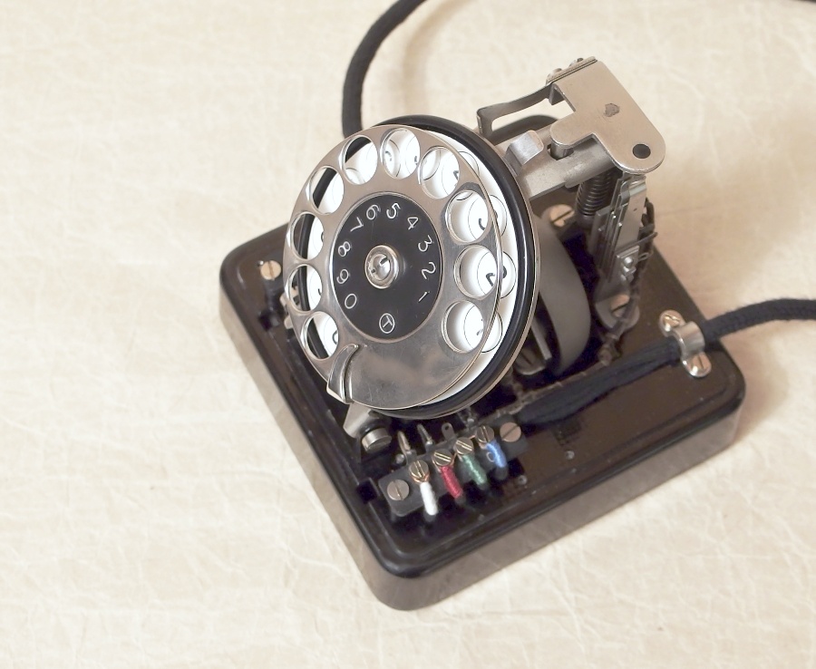 telefon Telegrafia Maly prazsky vzor 1m staré TELEFONY - sbírka