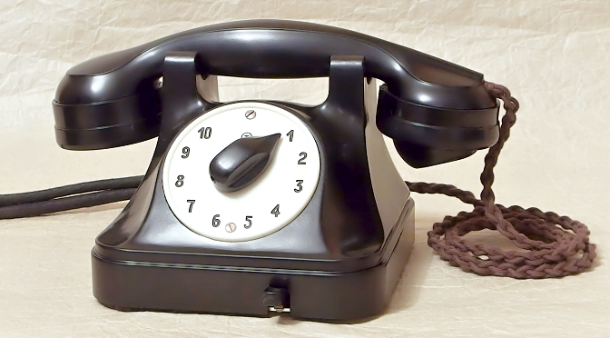 telefon Telegrafia otocny volic staré TELEFONY - sbírka