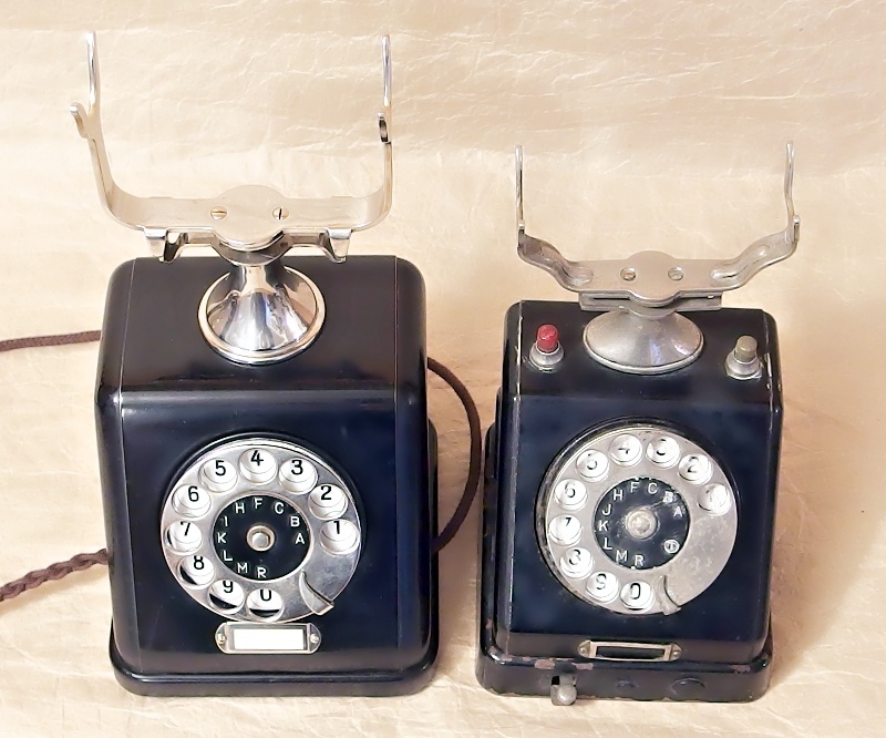 telefon prazsky vzor velky a maly 1 staré TELEFONY - sbírka