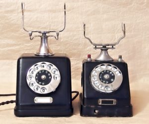 telefon prazsky vzor velky a maly 2 staré TELEFONY - sbírka