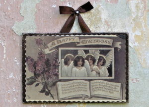 vintage obrazek vanoce PROJEKTY
